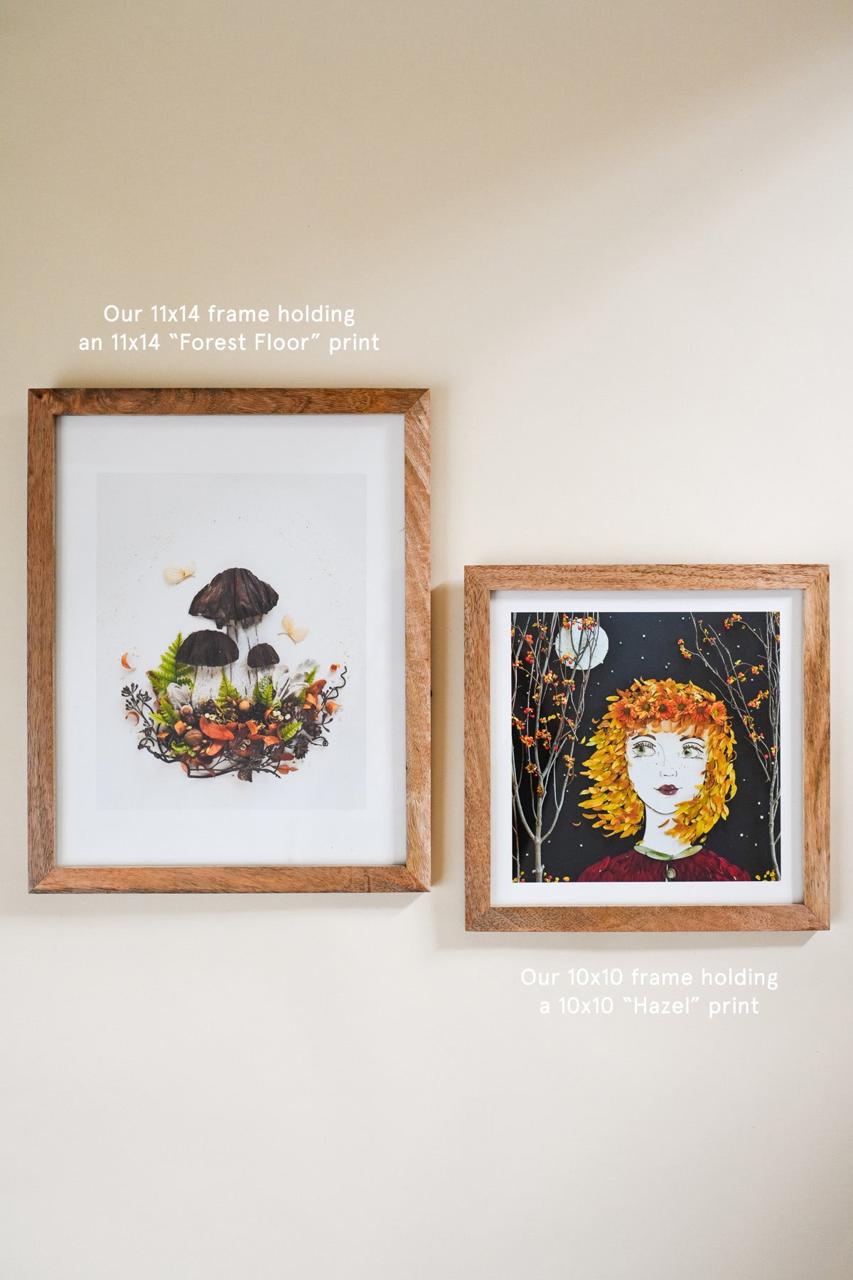 Natural Wood Frame