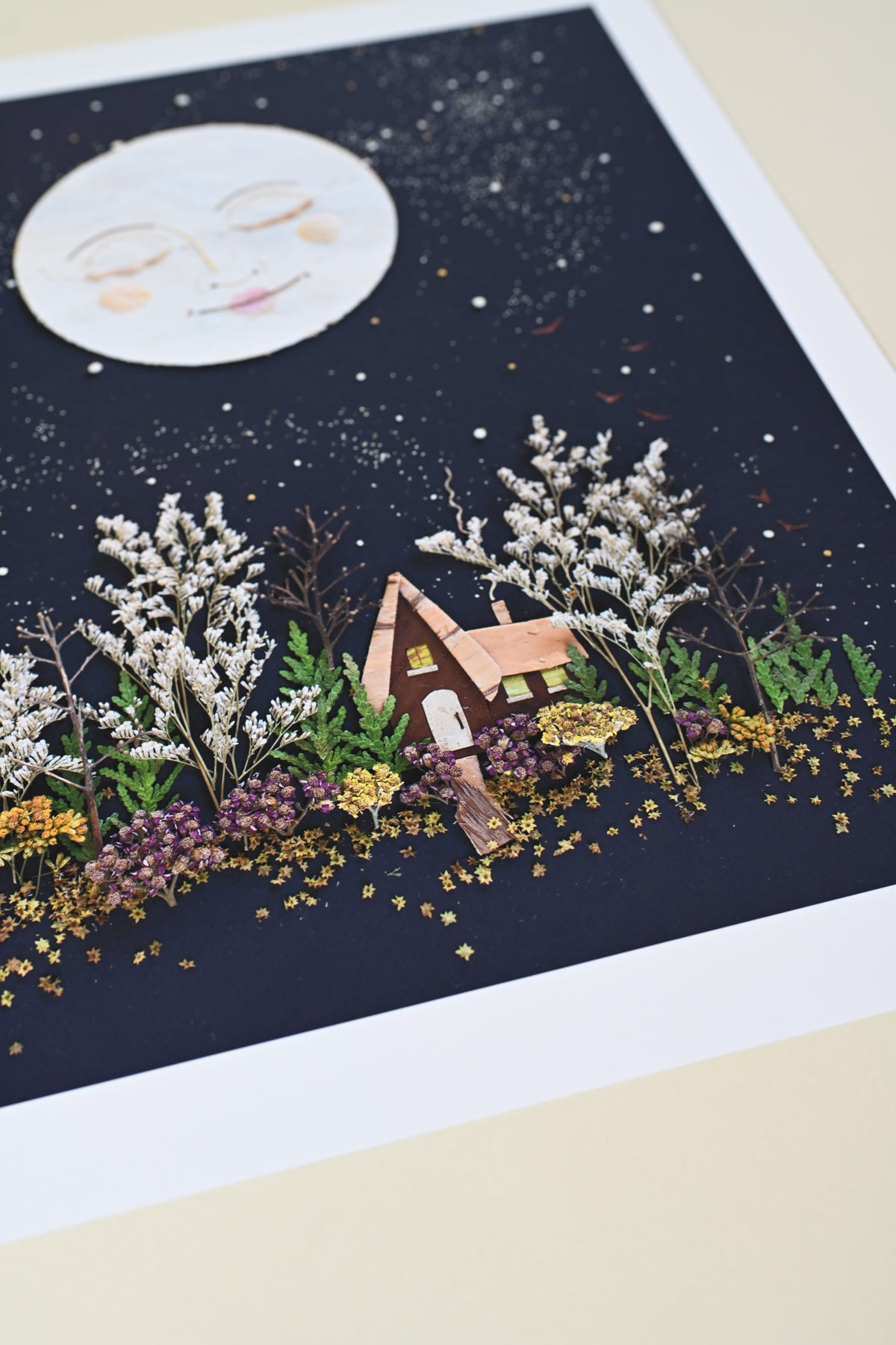 "Night Light" Flower Print