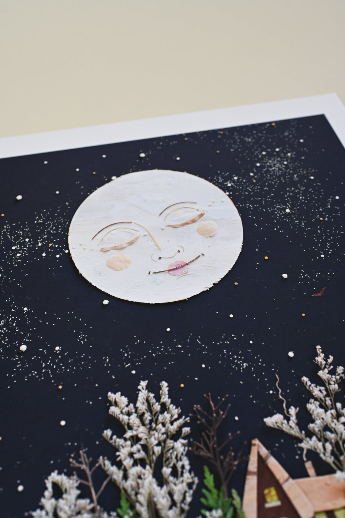 "Night Light" Flower Print