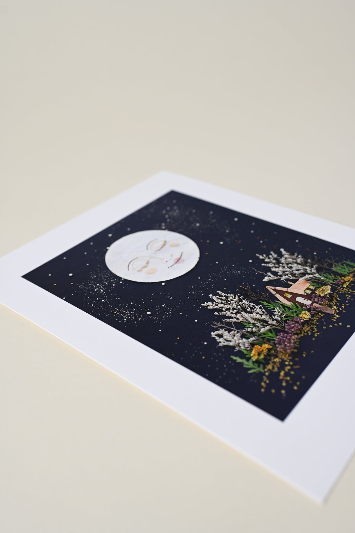 "Night Light" Flower Print