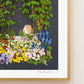 "Lake House" Flower Print