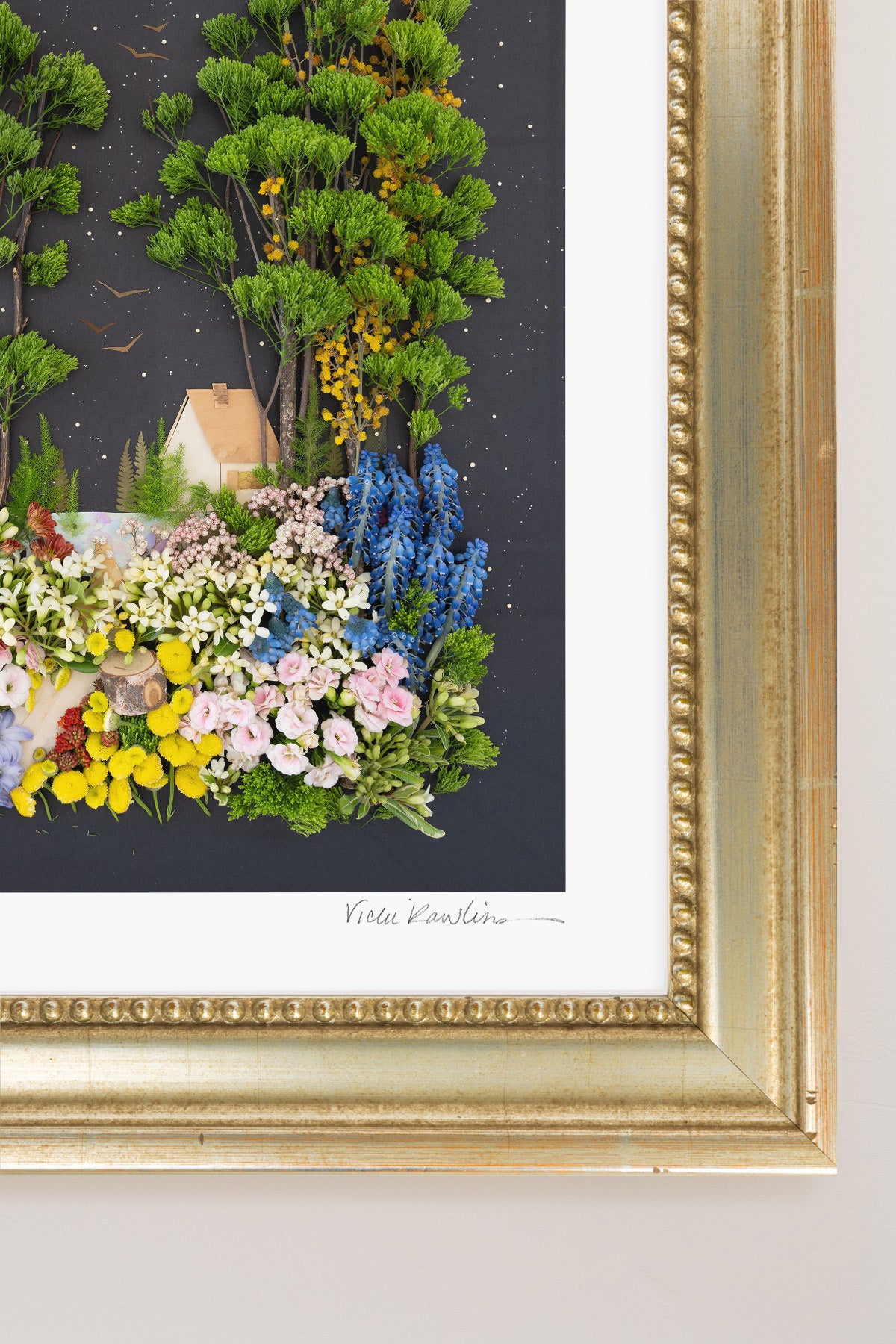 "Lake House" Flower Print