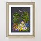 "Lake House" Flower Print