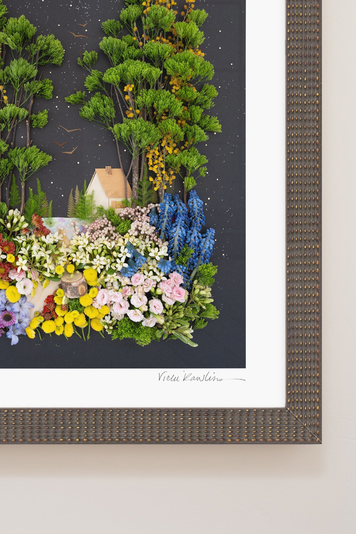 "Lake House" Flower Print
