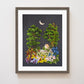 "Lake House" Flower Print