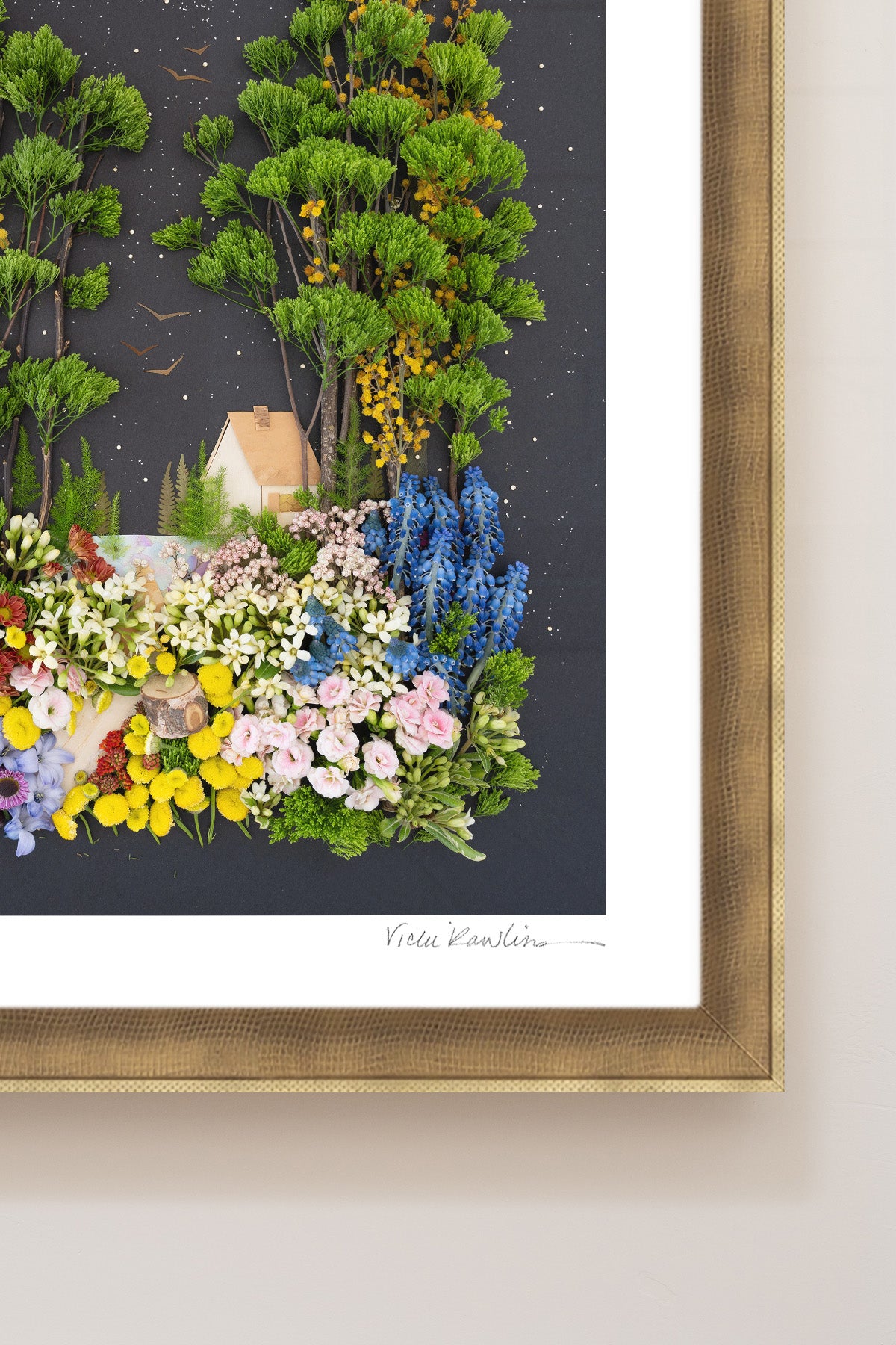 "Lake House" Flower Print