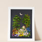 "Lake House" Flower Print