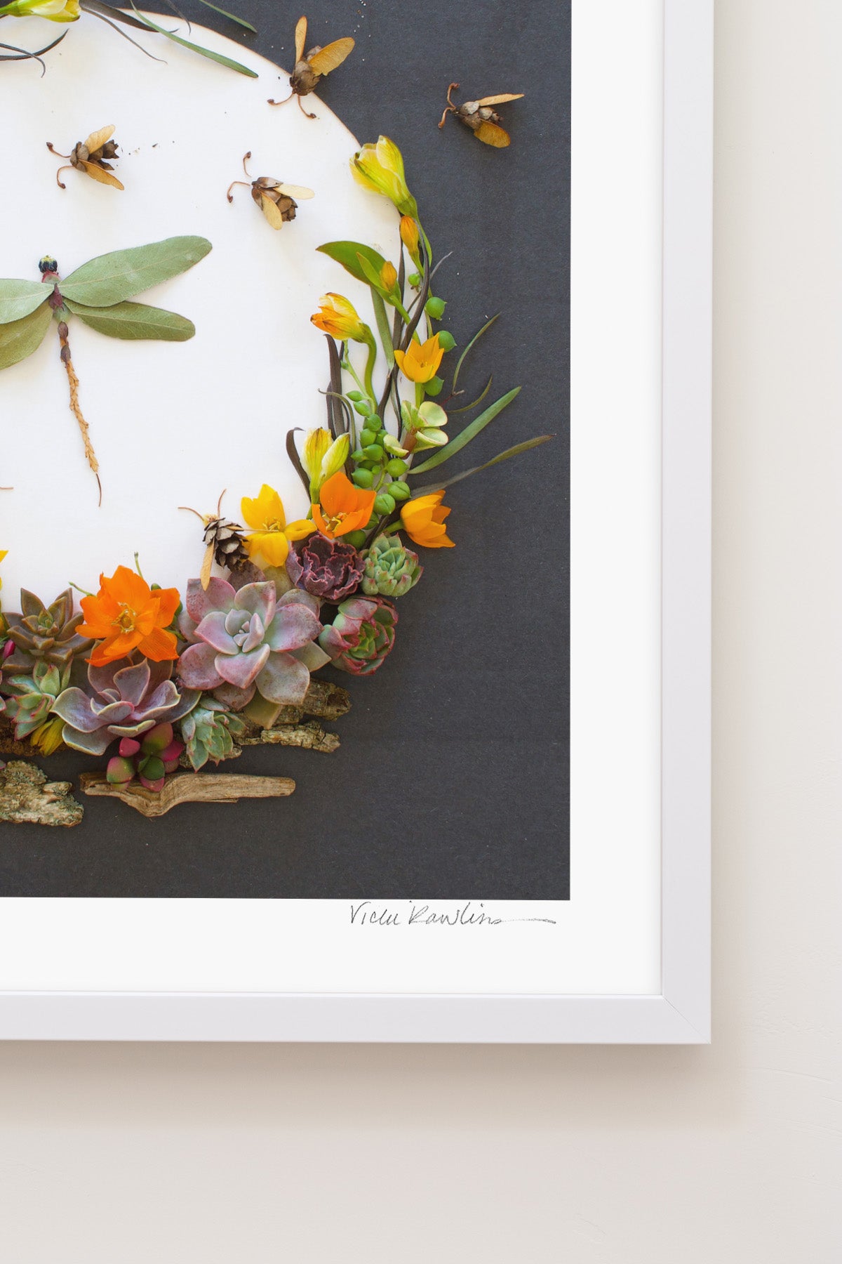 "Let Life In" Flower Print