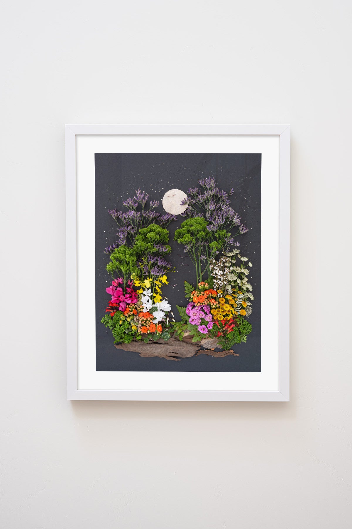 "Living in Color" Flower Print