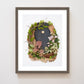 "Lost in a Dream" Flower Print