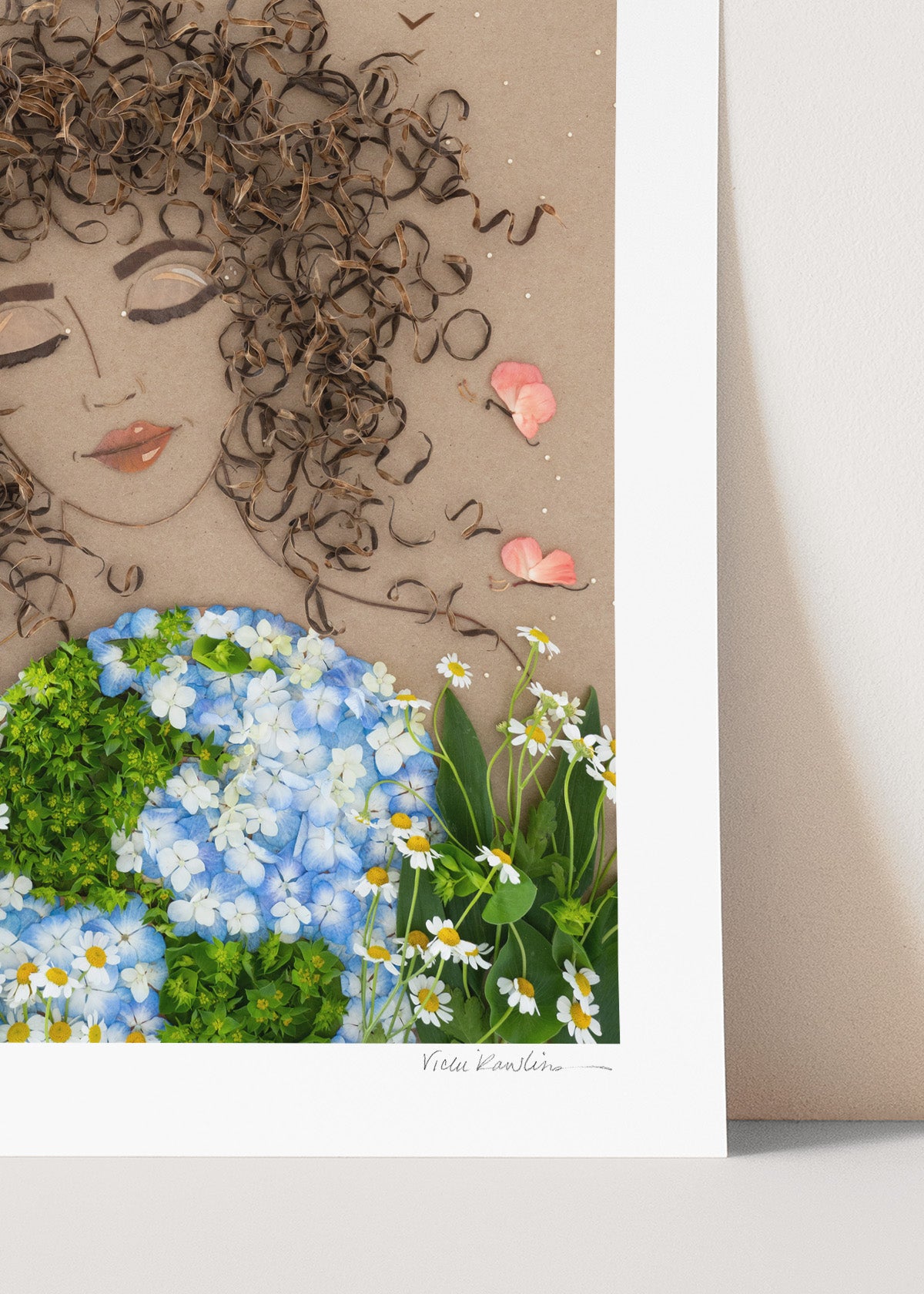 "Love Your Mother" Flower Print