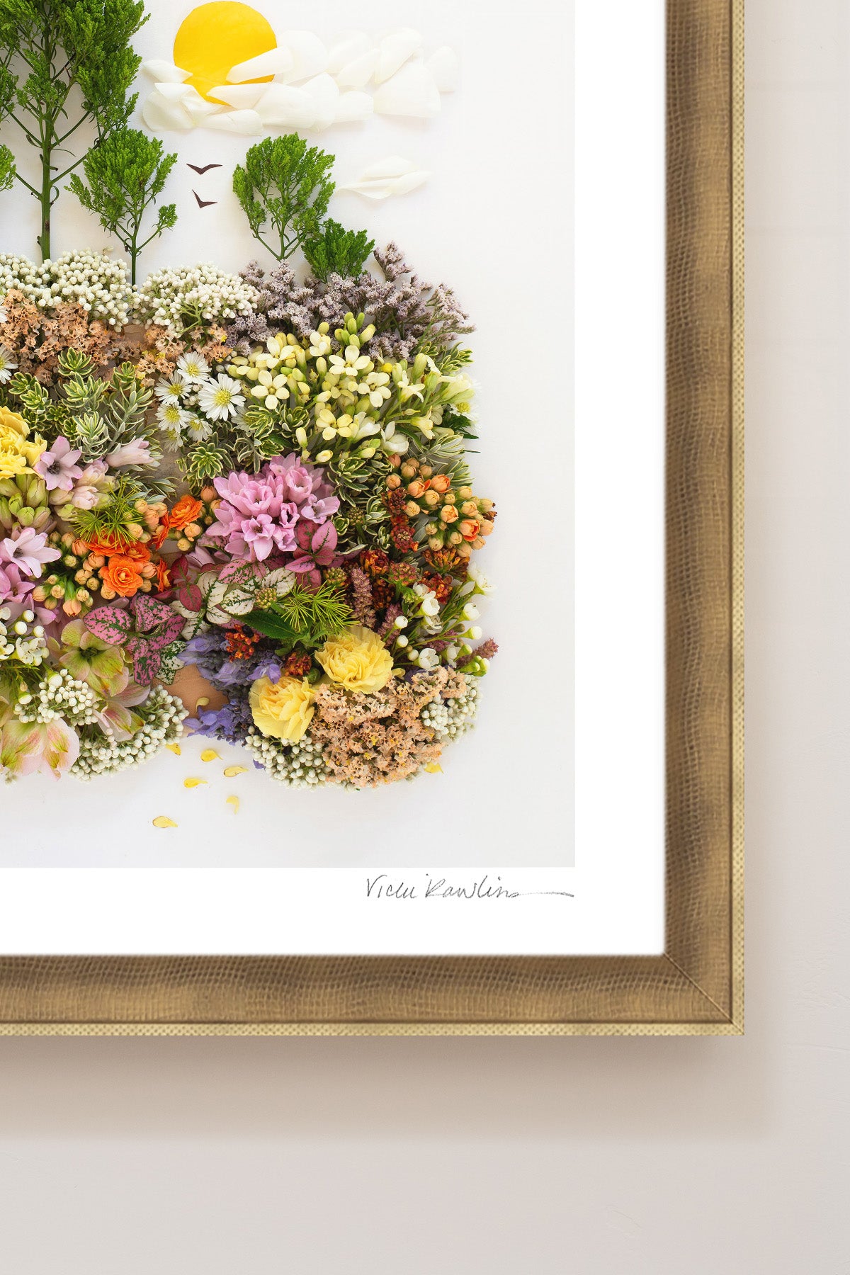 "Lovely Day" Flower Print