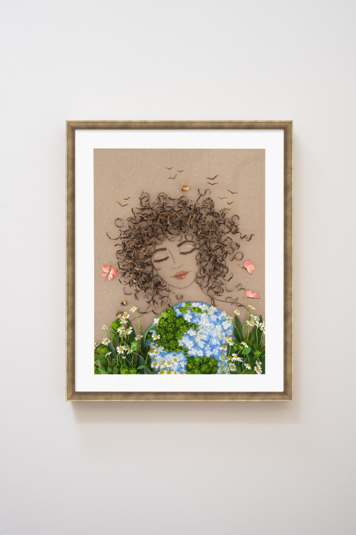 "Love Your Mother" Flower Print
