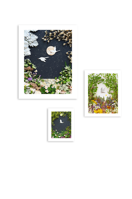 "Moon Dance" Unframed Print Set