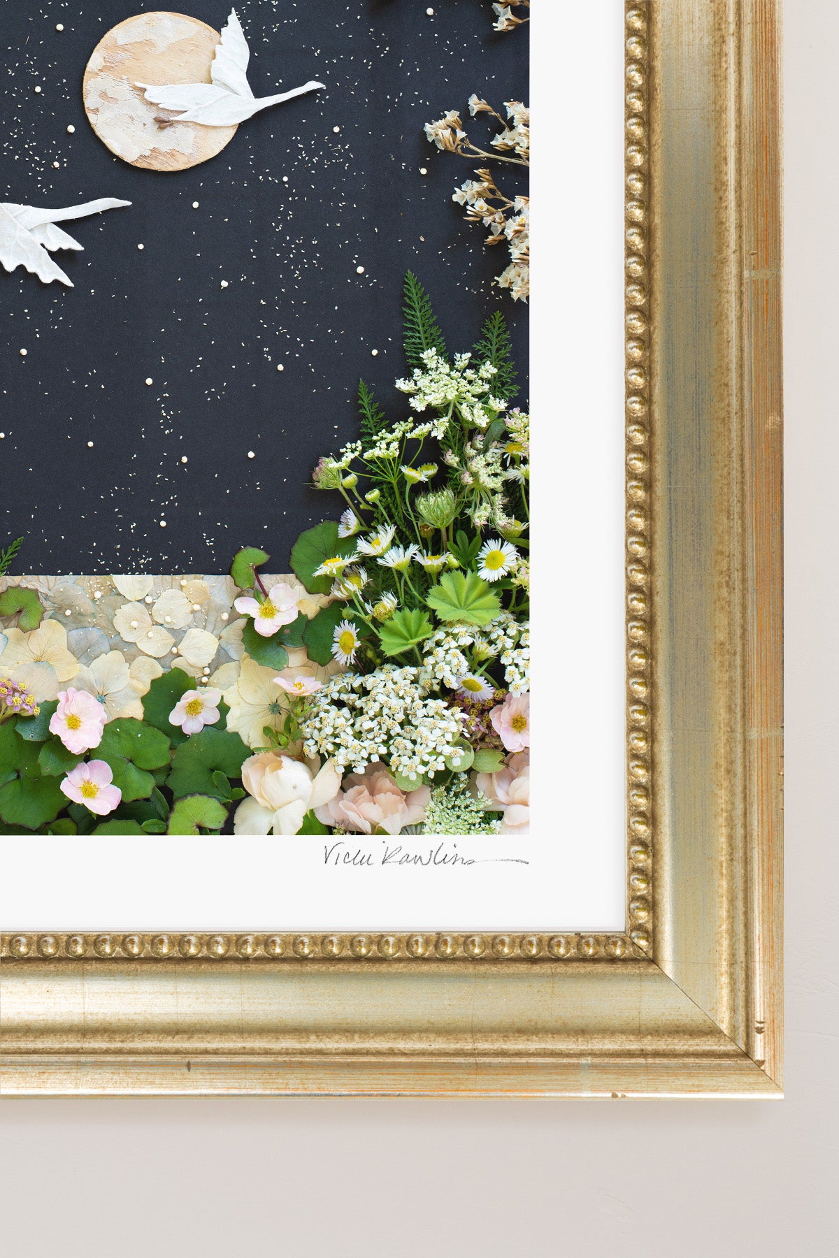 "Moon Dance" Flower Print