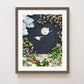 "Moon Dance" Flower Print