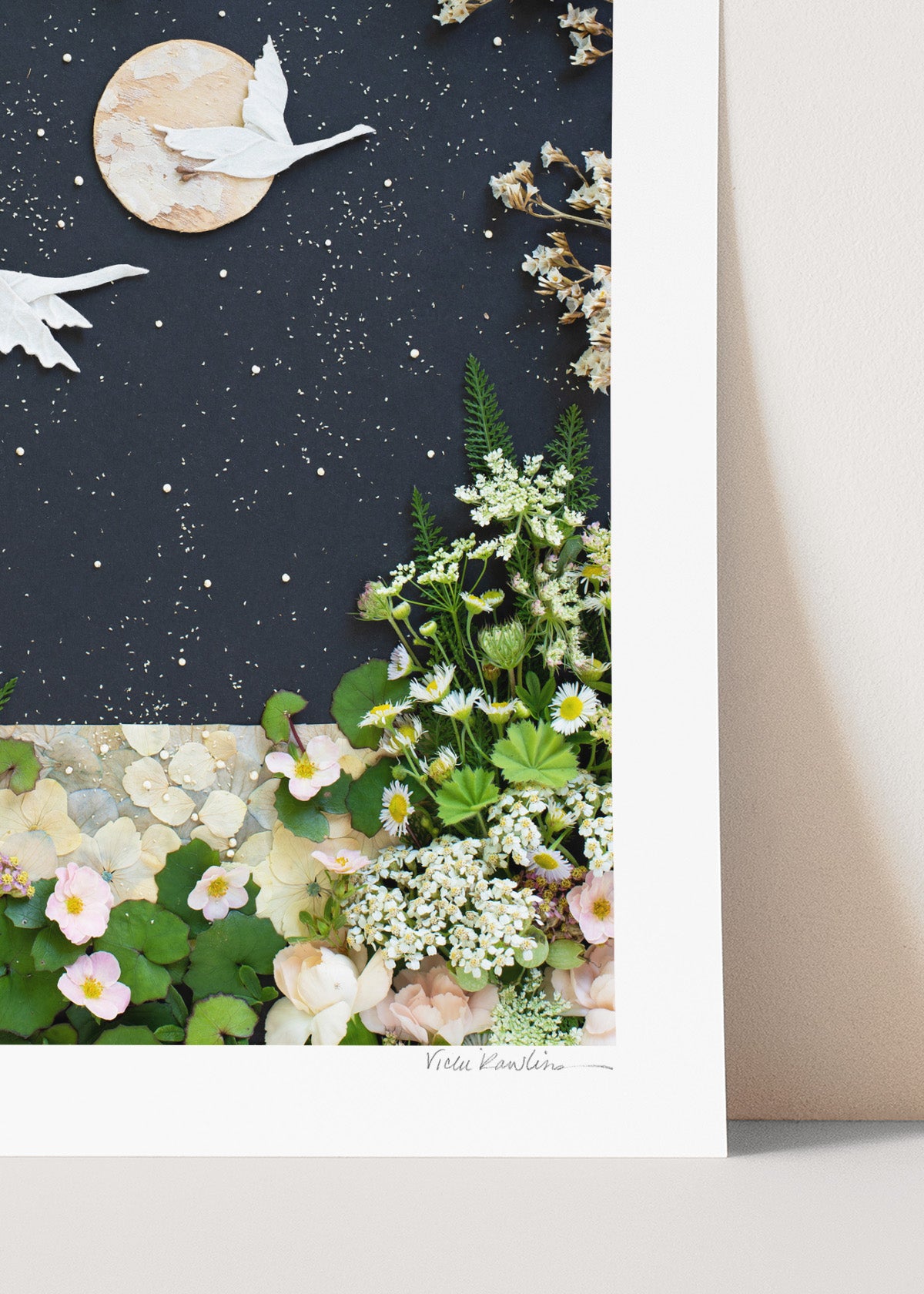 "Moon Dance" Flower Print