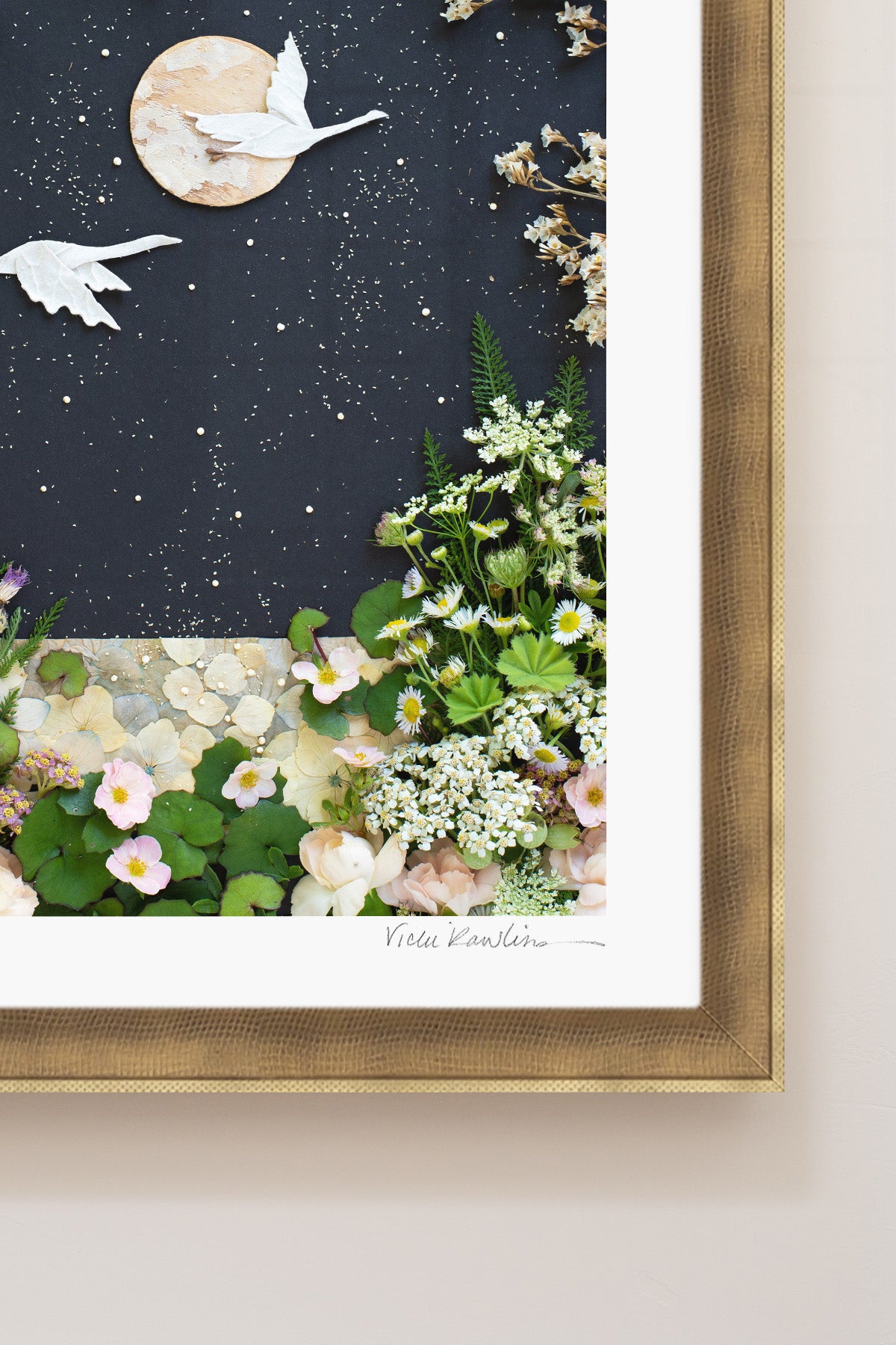 "Moon Dance" Flower Print
