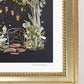 "Moon Garden" Flower Print