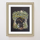 "Moon Garden" Flower Print