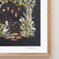 "Moon Garden" Flower Print