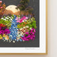 "Moon River" Flower Print
