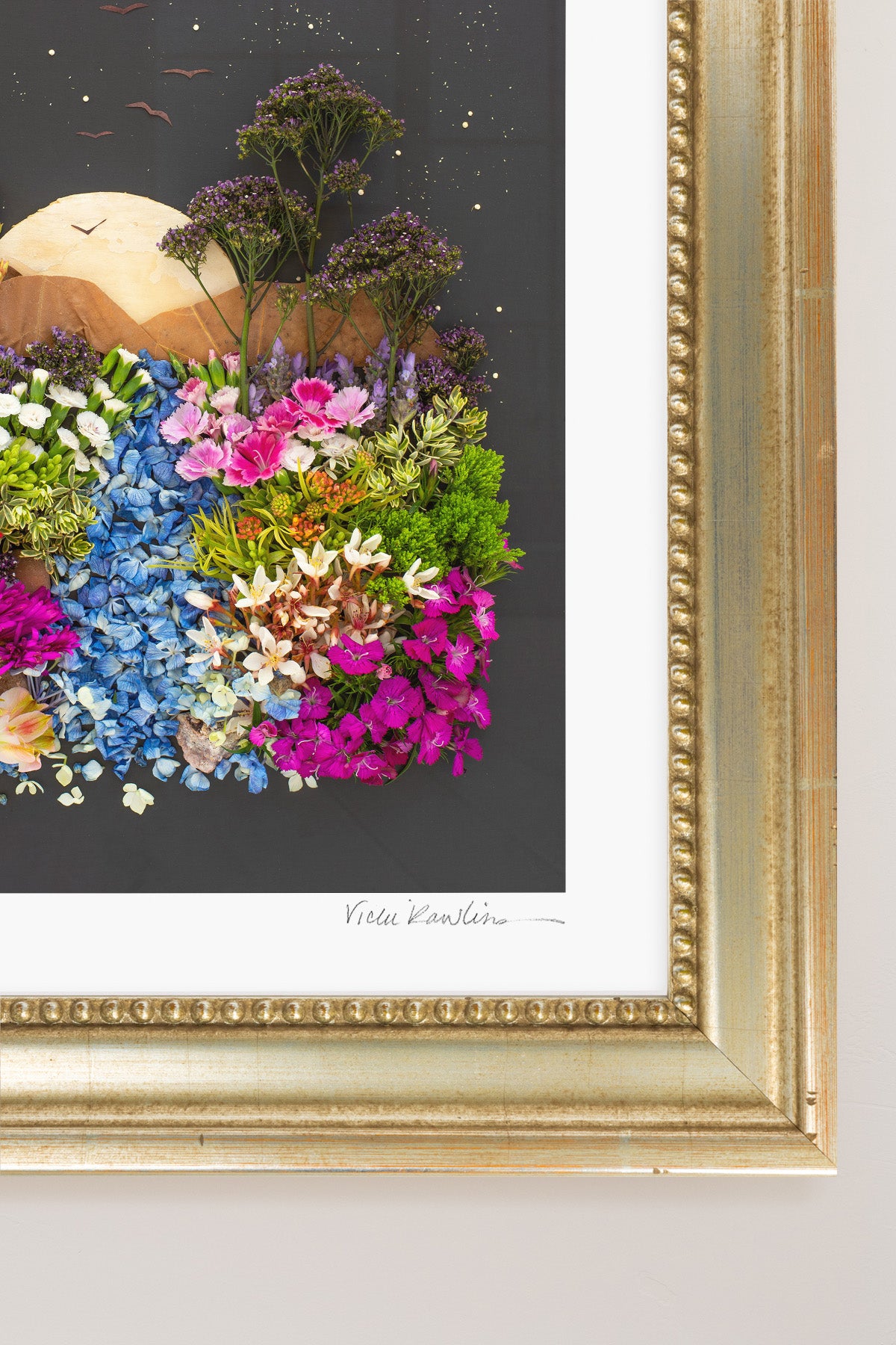 "Moon River" Flower Print
