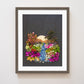 "Moon River" Flower Print
