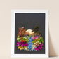 "Moon River" Flower Print