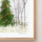 "Moonlit Forest" Flower Print