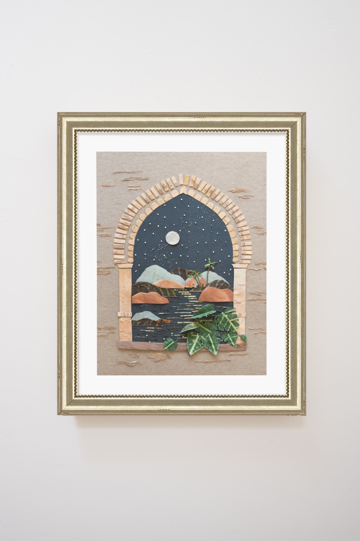 "Moroccan Nights" Flower Print