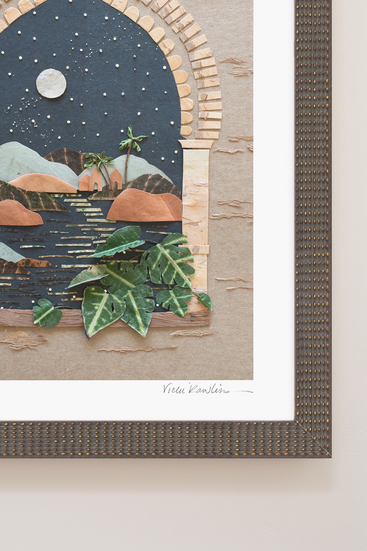 "Moroccan Nights" Flower Print