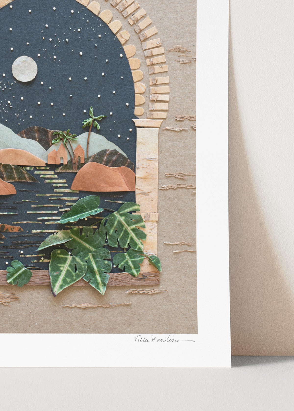 "Moroccan Nights" Flower Print