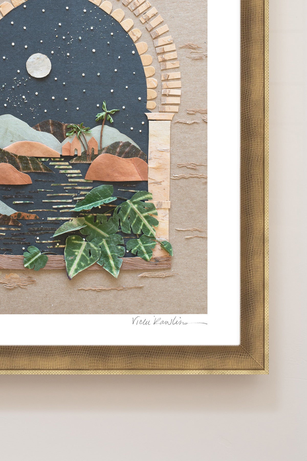 "Moroccan Nights" Flower Print