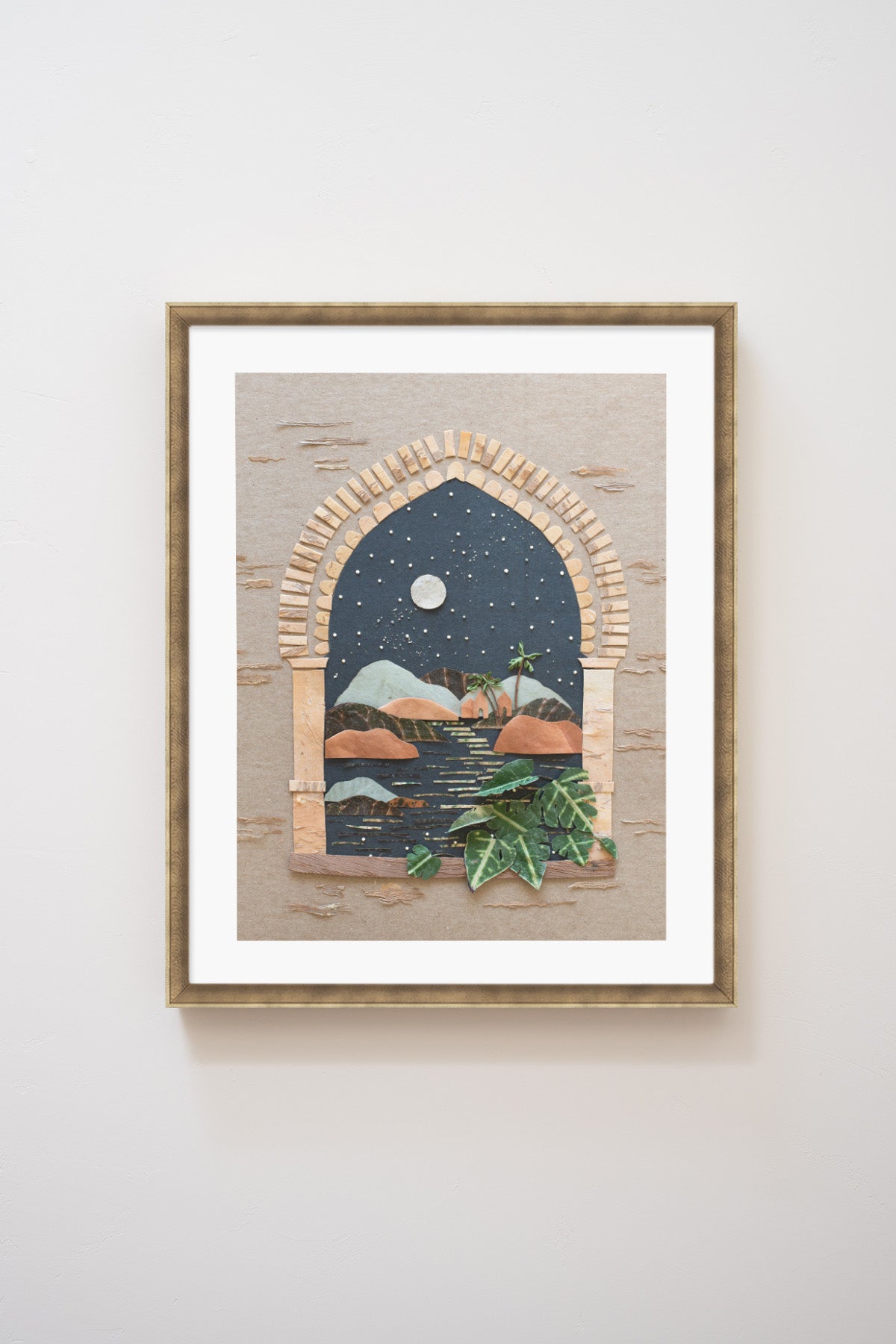 "Moroccan Nights" Flower Print