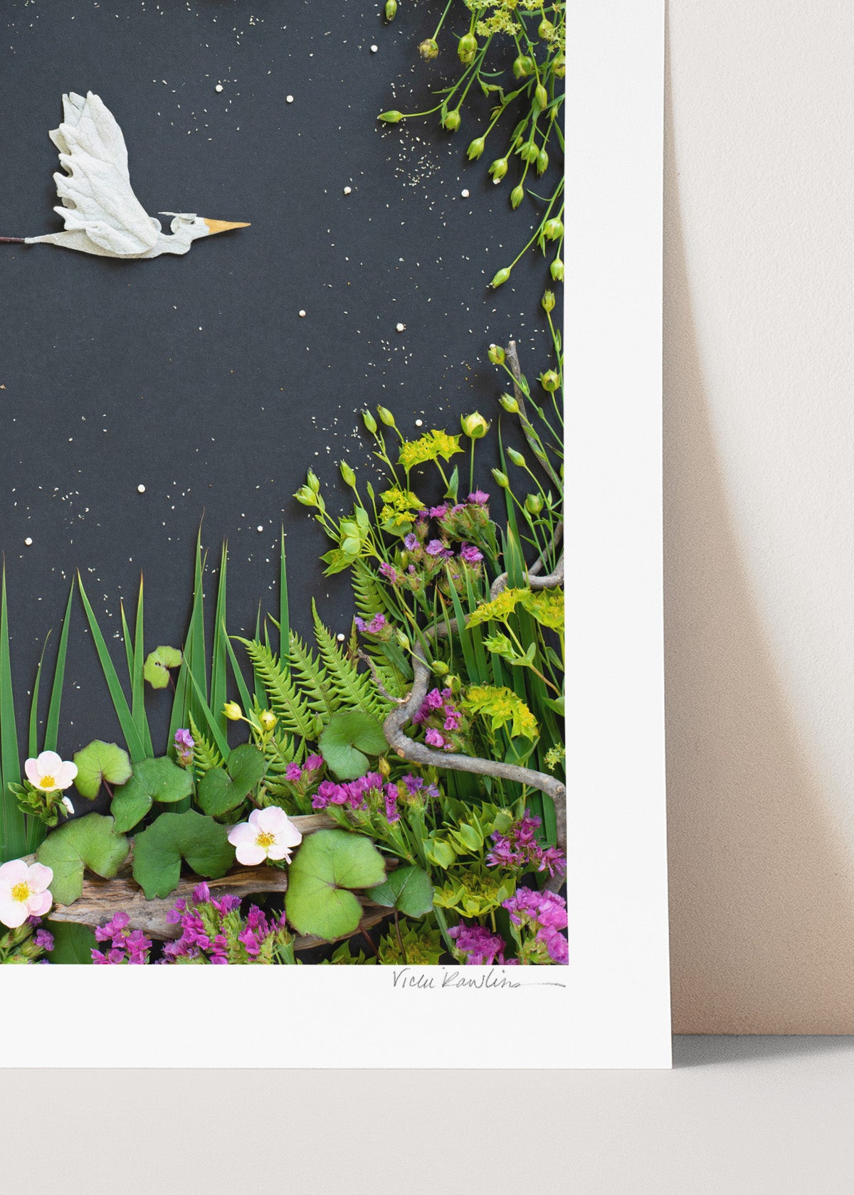 "Mother of the Marsh" Flower Print