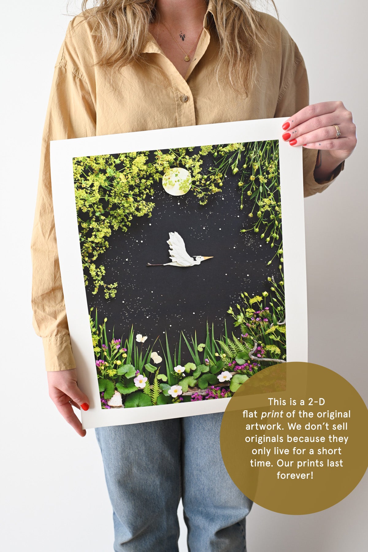 "Mother of the Marsh" Flower Print