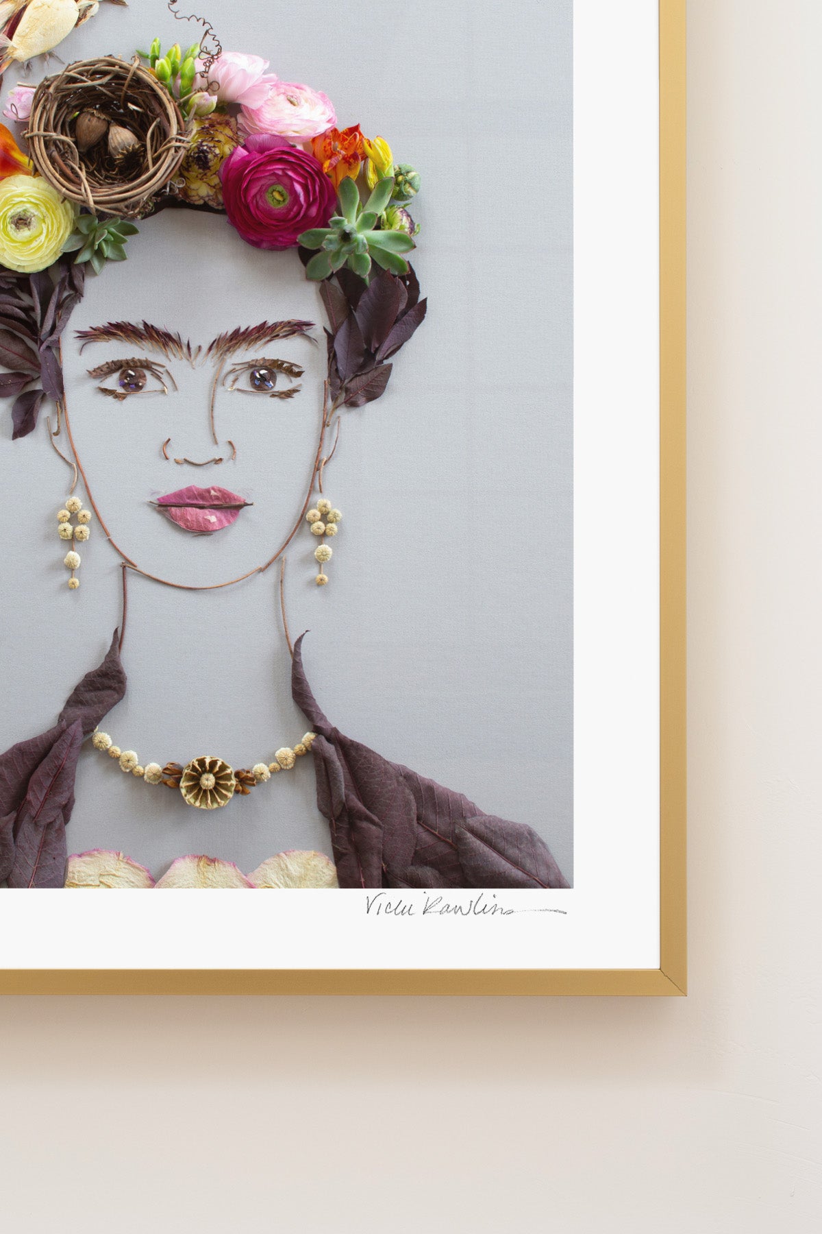 "Nesting Frida" Flower Print