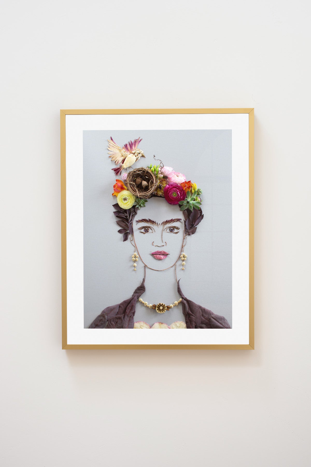 "Nesting Frida" Flower Print