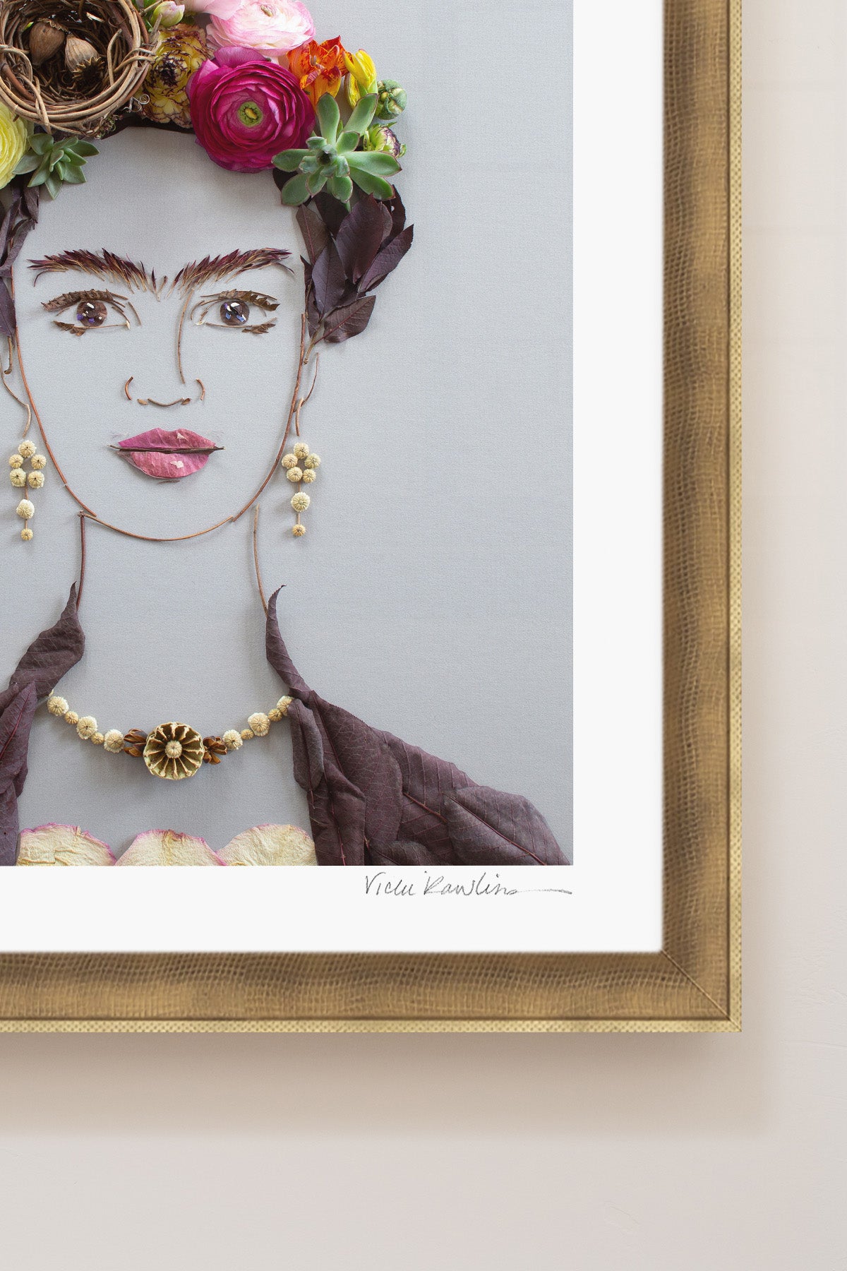 "Nesting Frida" Flower Print