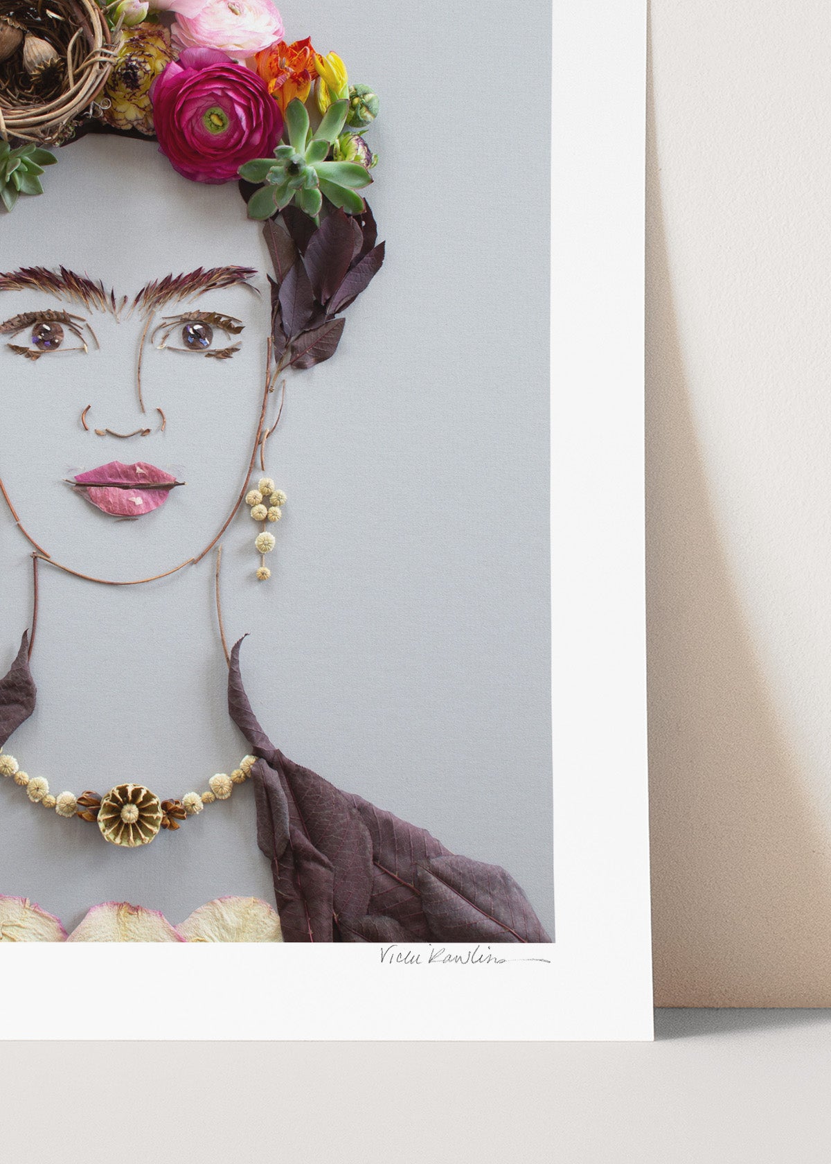 "Nesting Frida" Flower Print