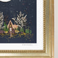 "Night Light" Flower Print