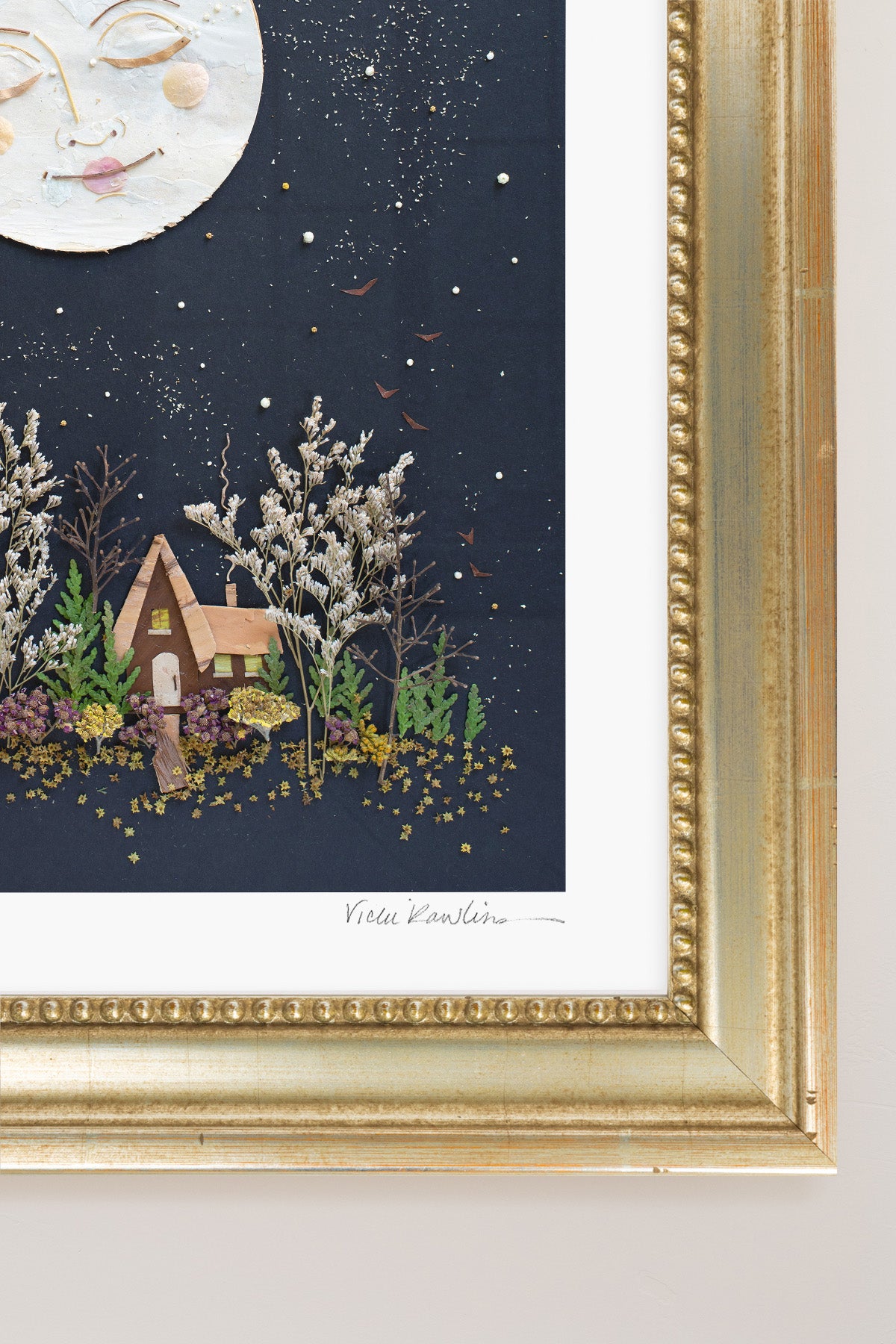 "Night Light" Flower Print