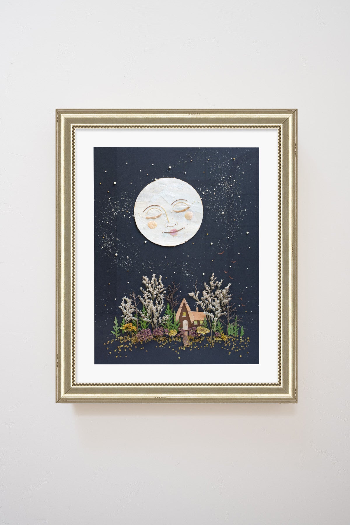 "Night Light" Flower Print