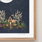 "Night Light" Flower Print