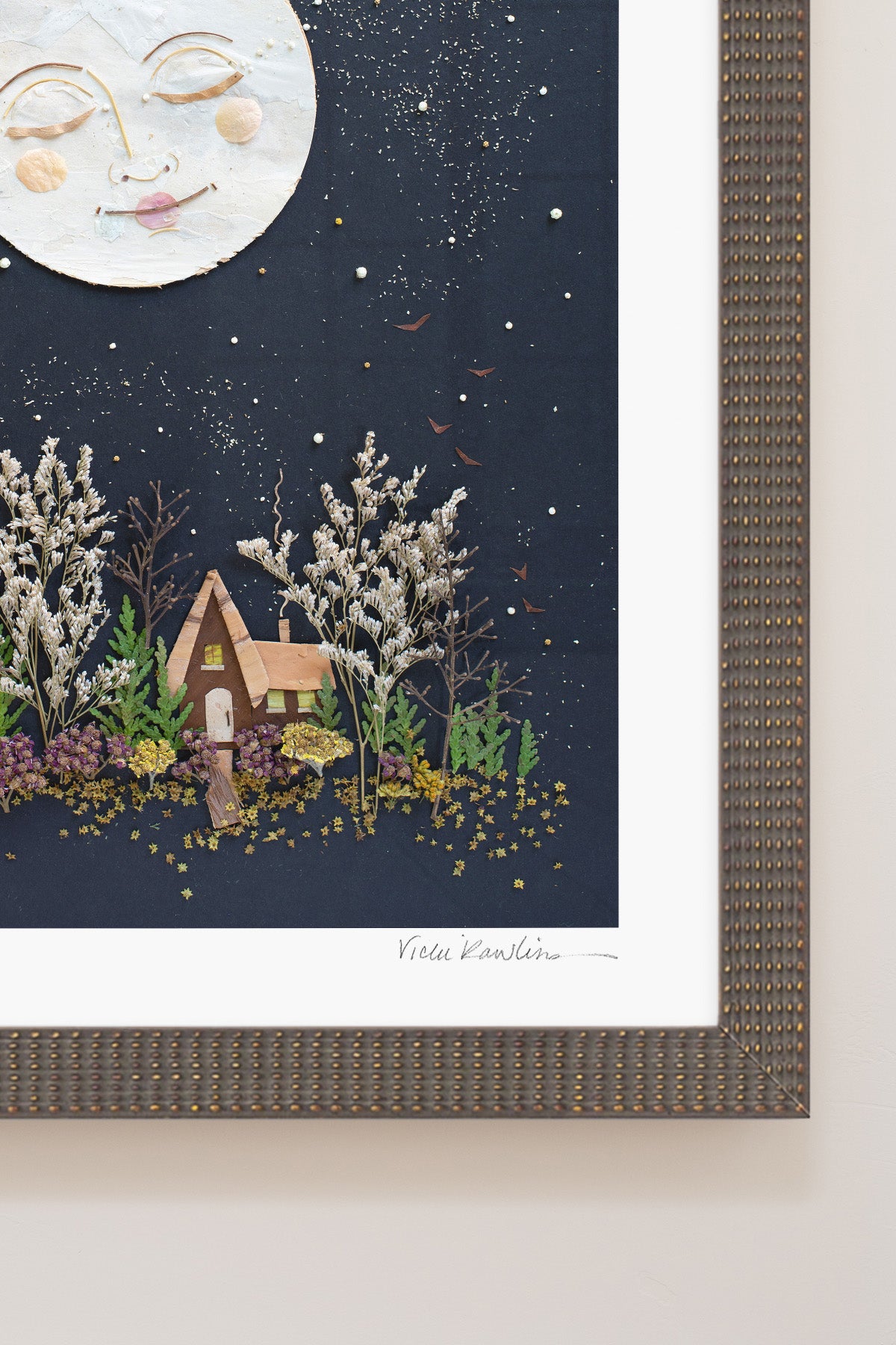 "Night Light" Flower Print