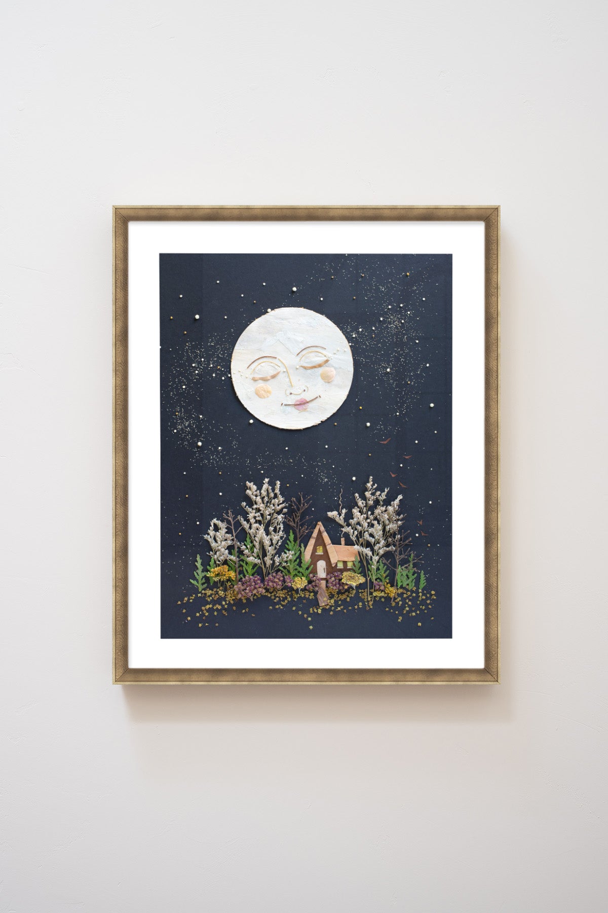 "Night Light" Flower Print