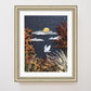 "Night Owl" Flower Print