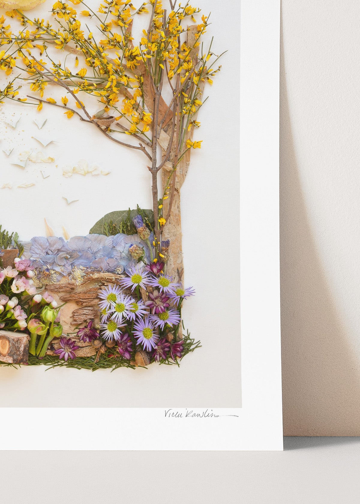 "Peninsula Life" Flower Print