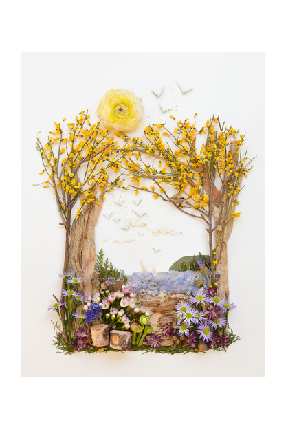 "Peninsula Life" Flower Print